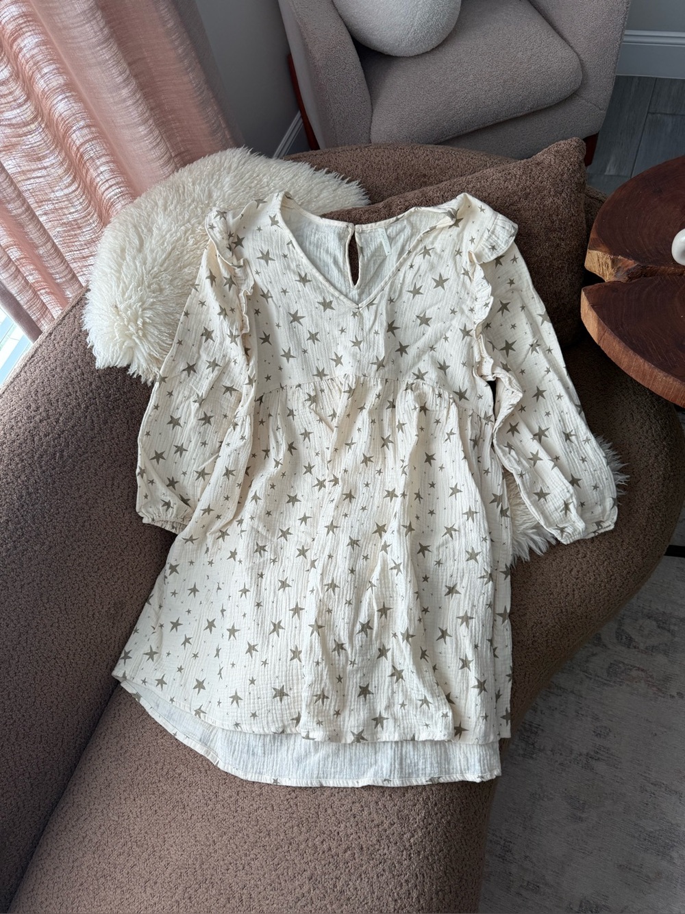 Rylee + Cru Piper Dress in Star Print
